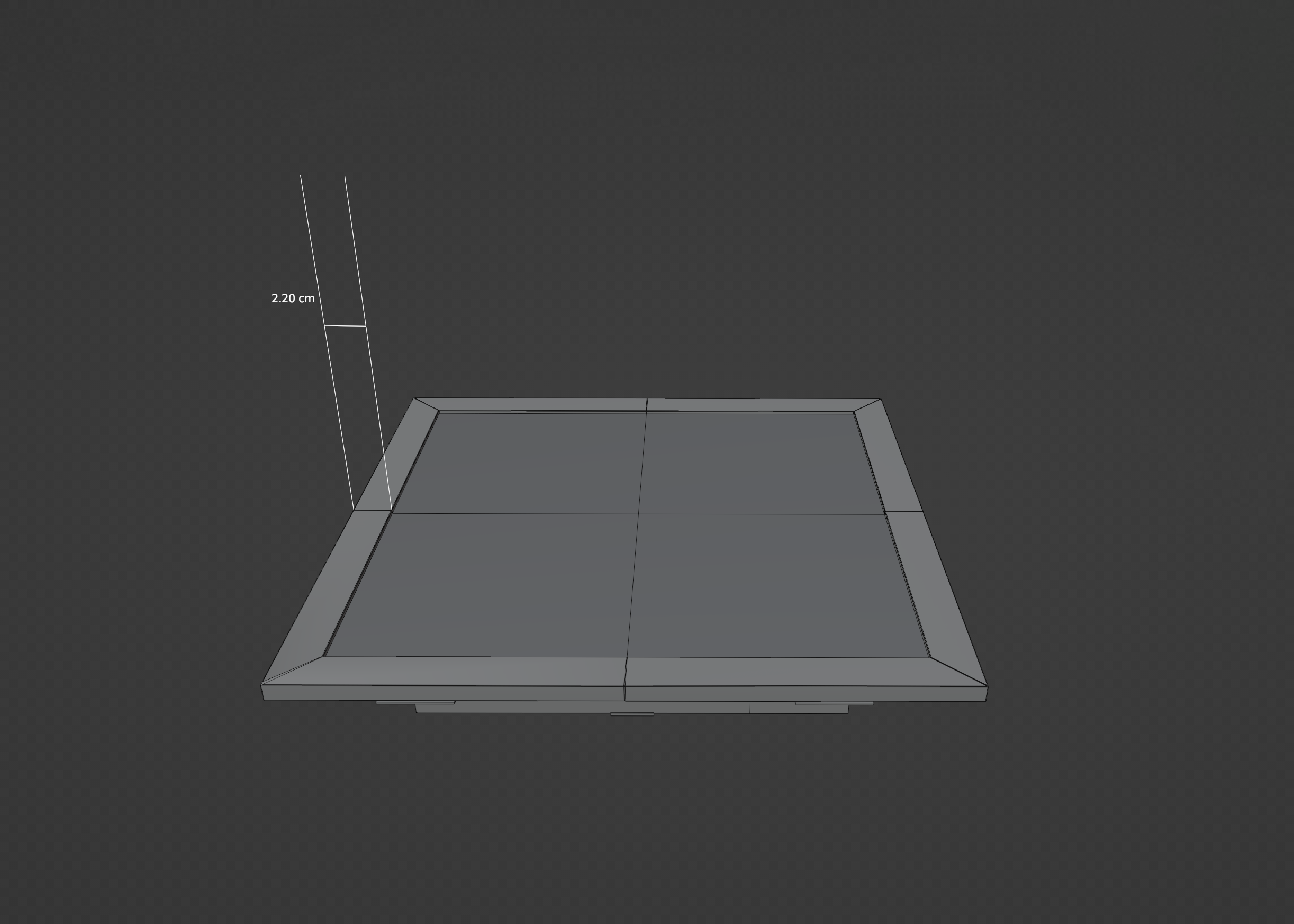 GOLDEN OAK LIGHTBOARD